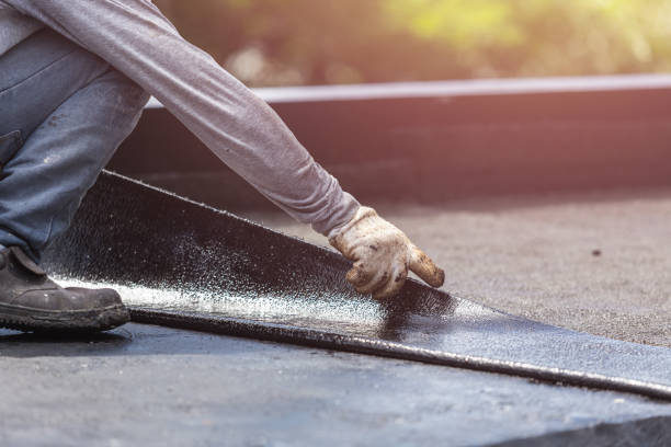 Professional Waterproofing technician working in Harriman, NY
